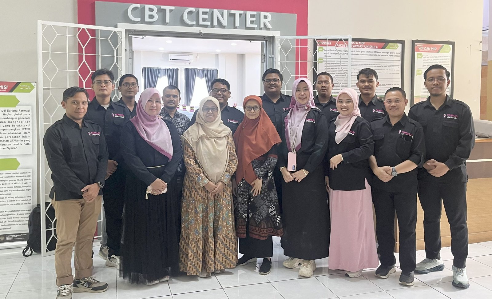 Visitasi CBT Center UNISSULA oleh Tim APTFI dan PN UKMPPAI